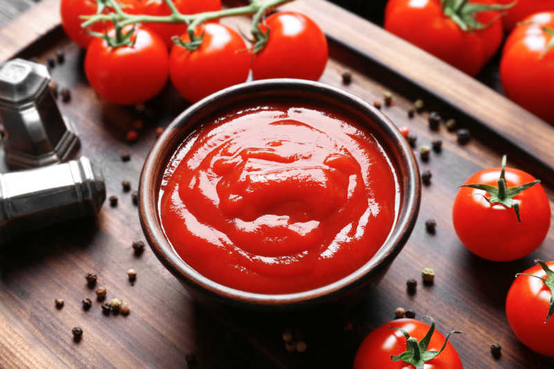 番茄食物背景