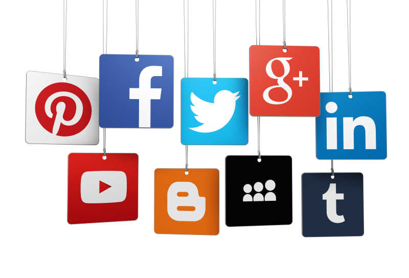 著名互联网社交媒体和社交网络品牌商标