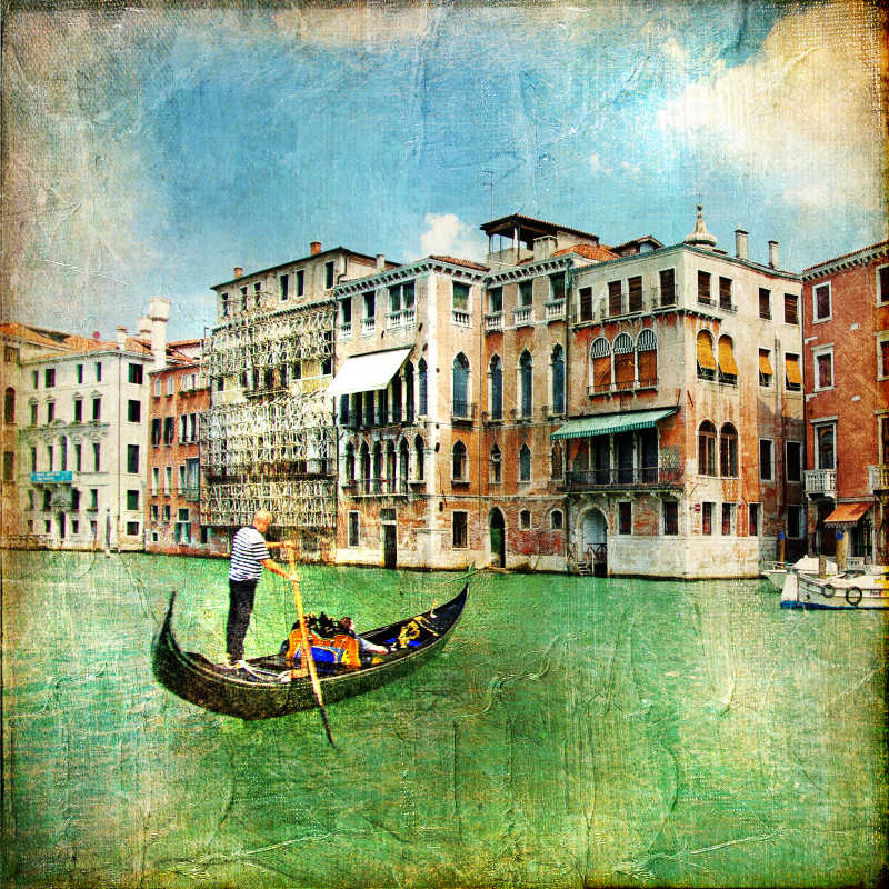 绘画风格系列作品——威尼斯的色彩