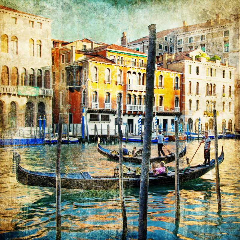 威尼斯绘画风格的艺术作品