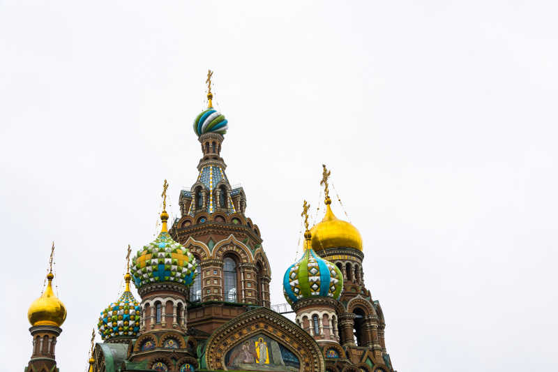 俄罗斯圣彼得堡瓦西里升天教堂