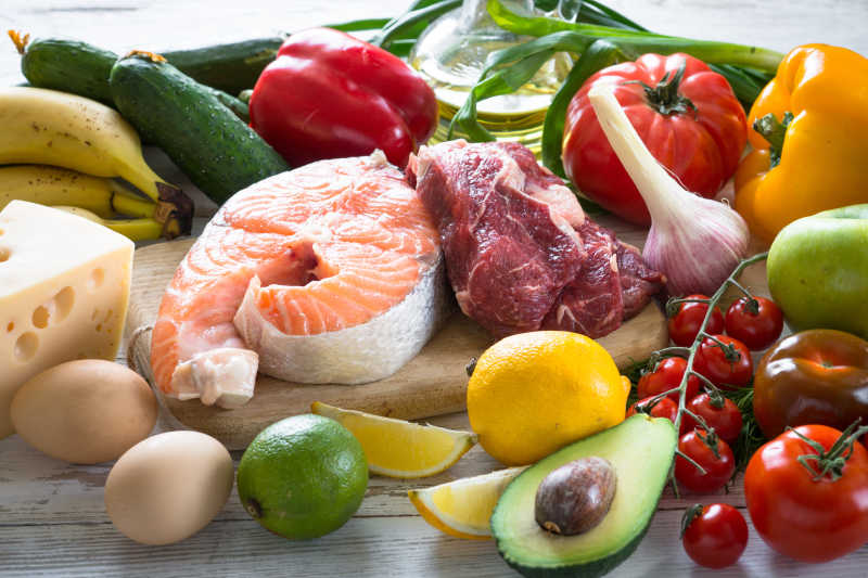 健康营养有机食品肉类鱼类蔬菜类