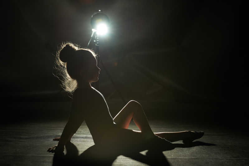 小小年纪的芭蕾舞演员