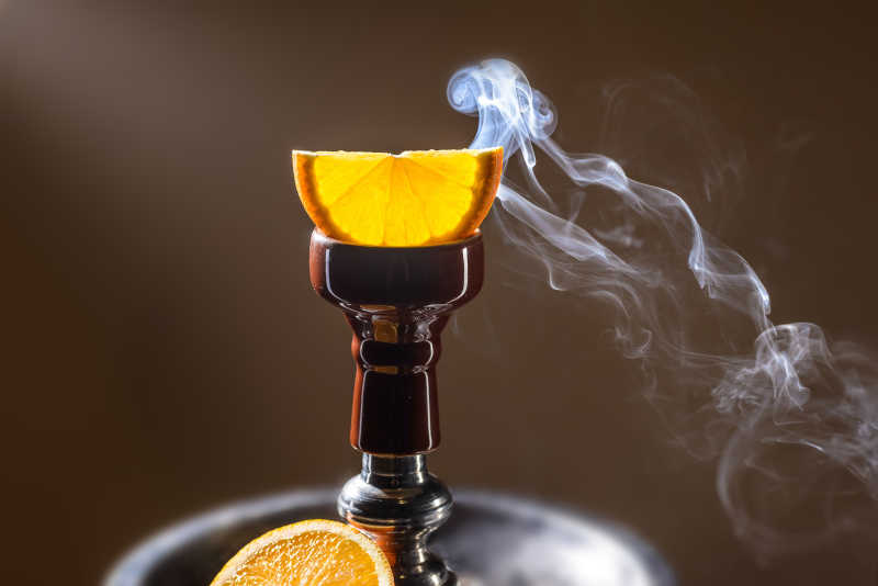 橘子香气水烟壶