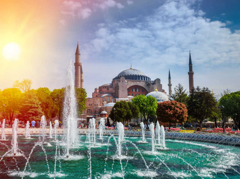东部旅游城市土耳其首都伊布尔