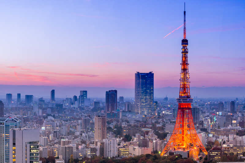 日本东京东京铁塔