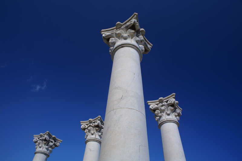 希腊建筑圆柱