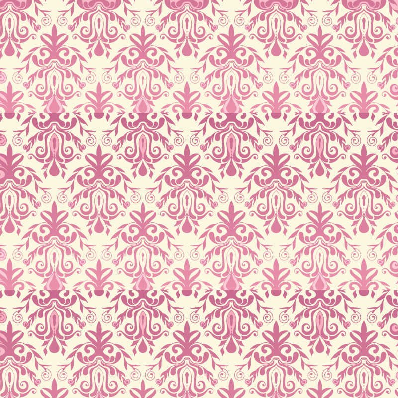 复古抽象粉红色墙纸
