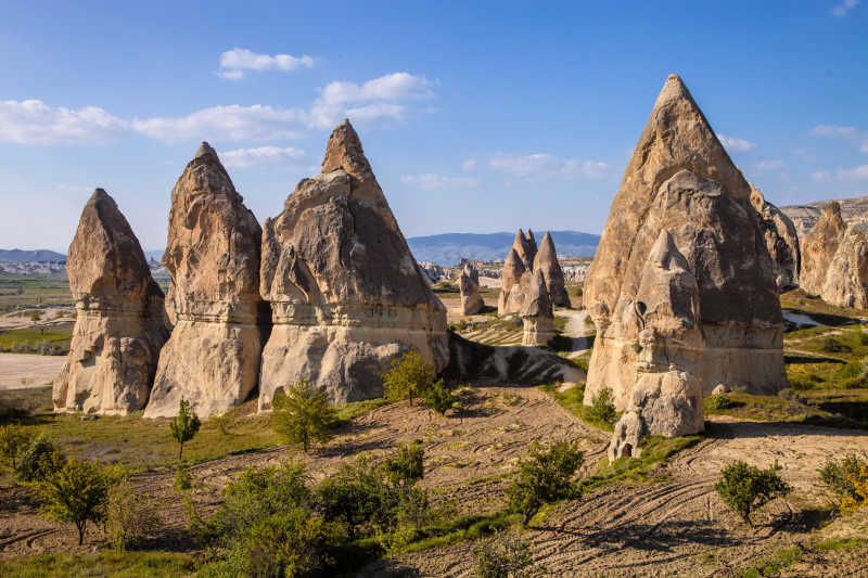 土耳其奇怪的岩石