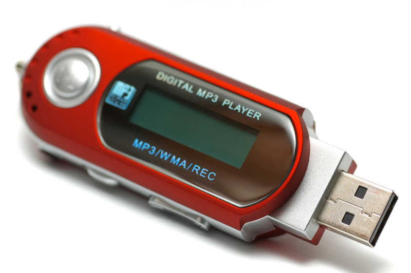 带有USB接口的MP3