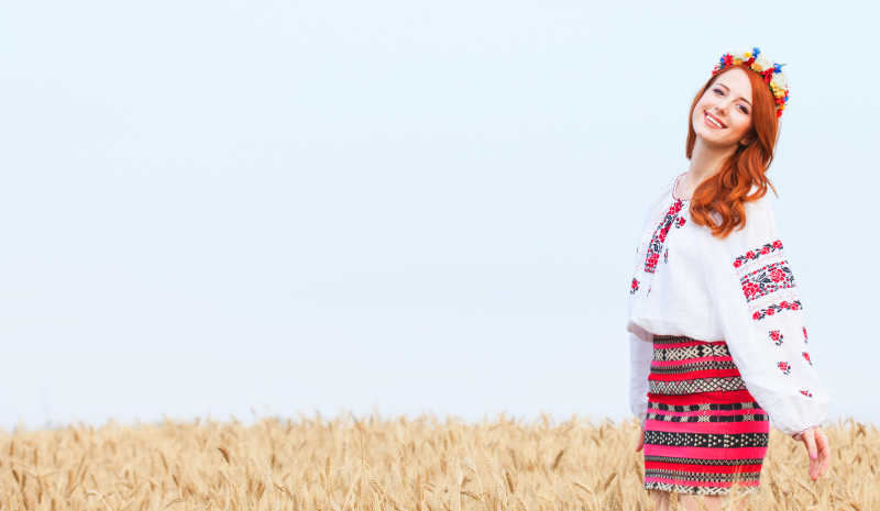 乌克兰年轻的美女