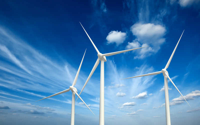 绿色能源风力发电机