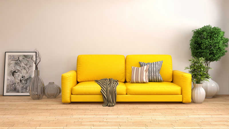 现代室内沙发装修家具