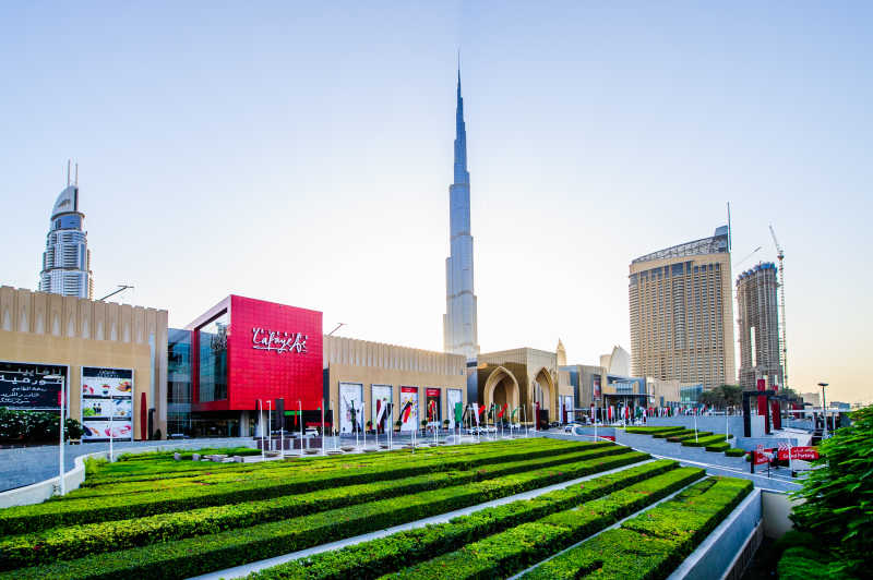 迪拜购物中心入口