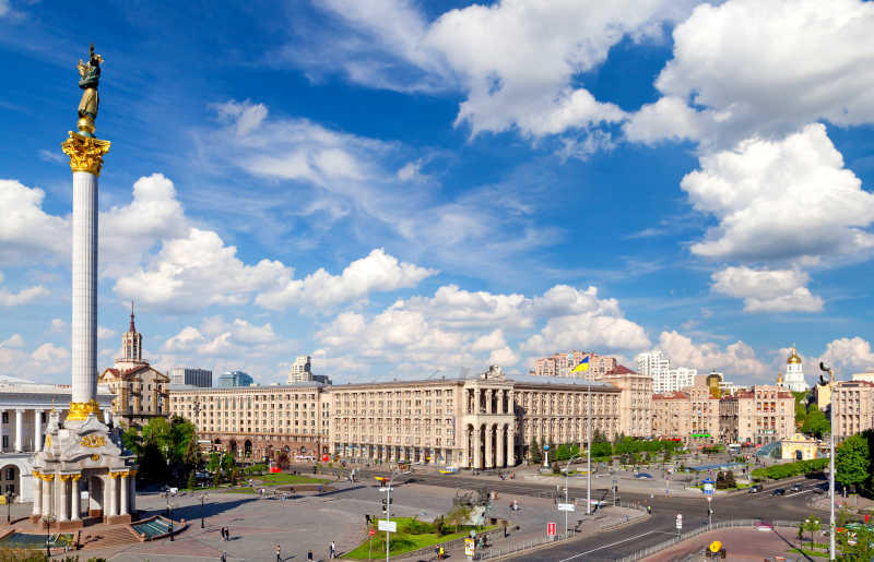 乌克兰基辅独立广场
