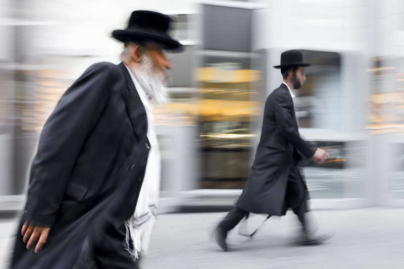 街上的犹太商人
