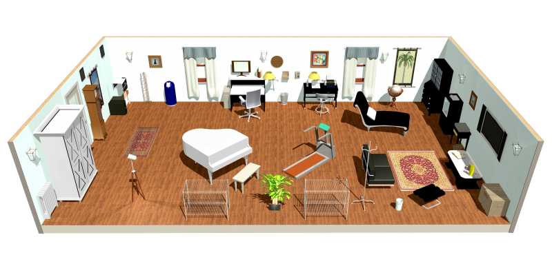 3d模拟房间