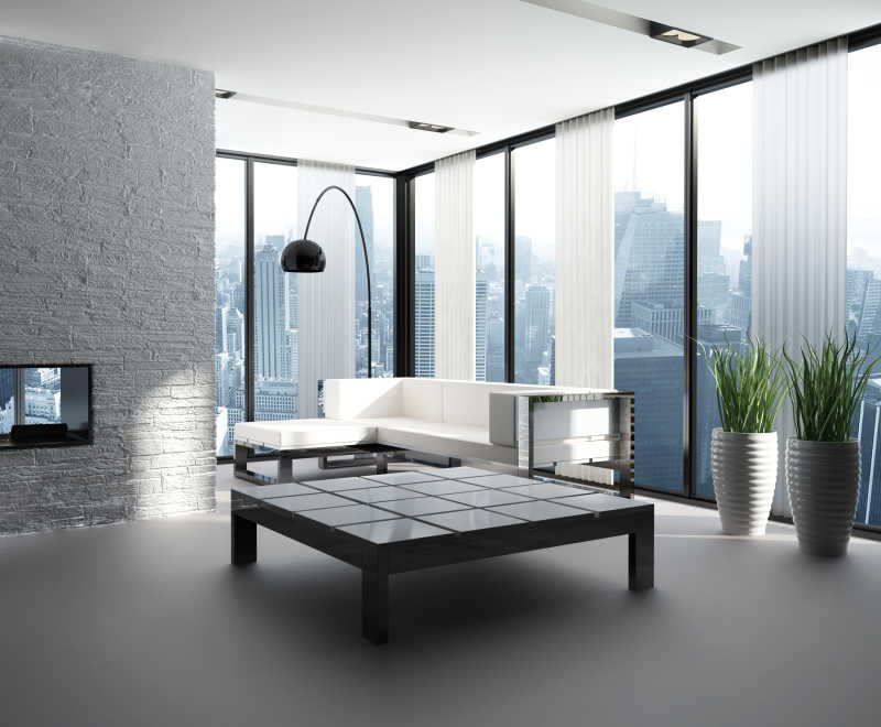 现代居室的三维立体设计