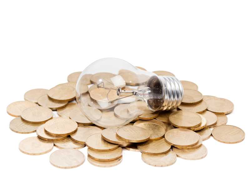 灯泡和硬币
