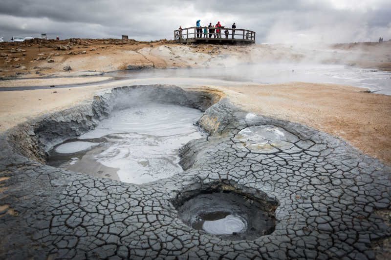 冰岛火山景观