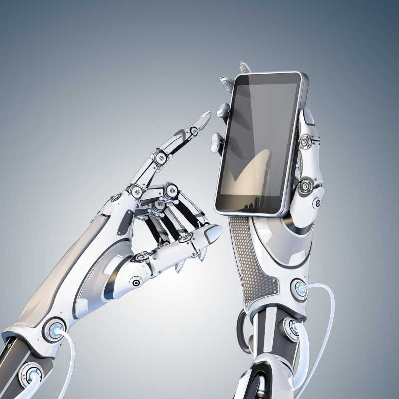 未来机的器人手持智能手机