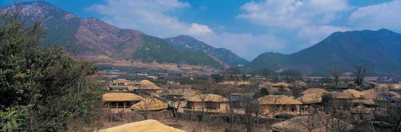 朝鲜村景观