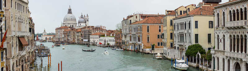 威尼斯大运河全景