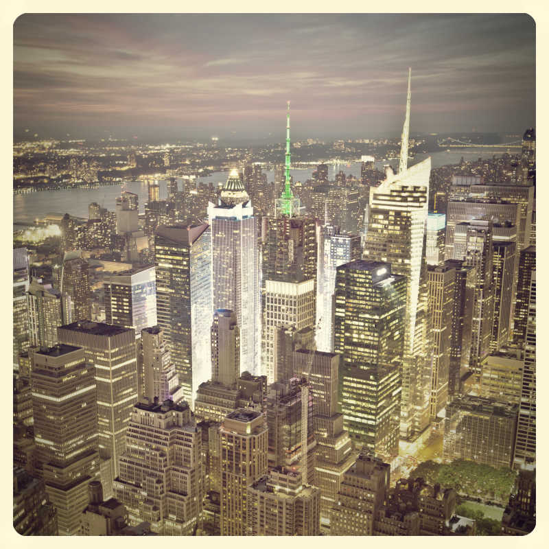 纽约城市建筑风景