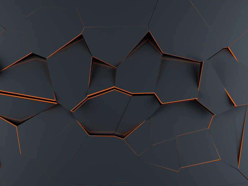 高分辨率渲染现代Voronoi背景
