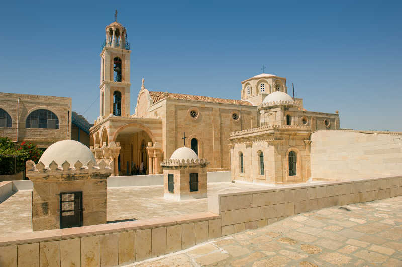 在耶路撒冷主教提交大帝的希腊东正教修道院