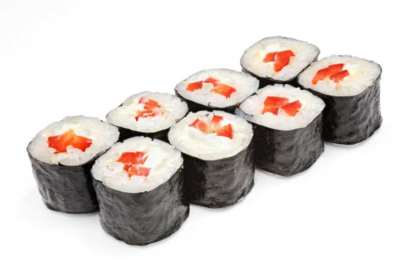 日本流行的海鲜寿司