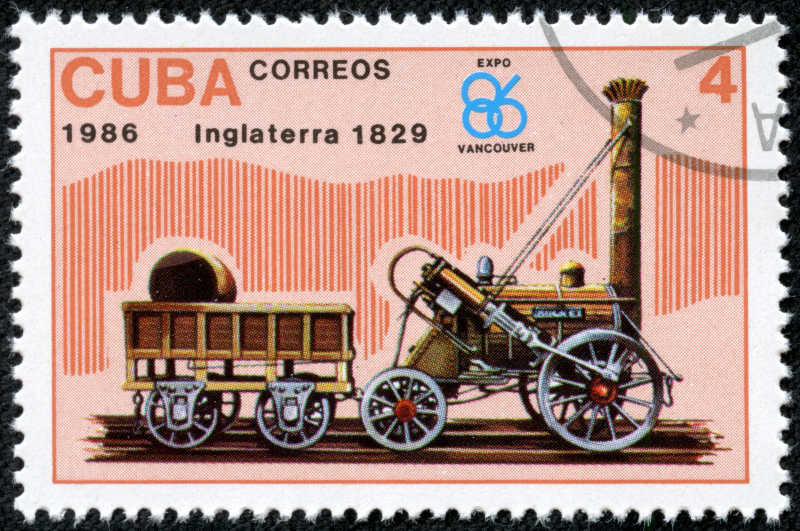 1829年英国火车纪念邮票