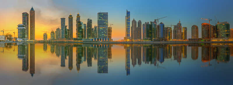迪拜商业湾美景