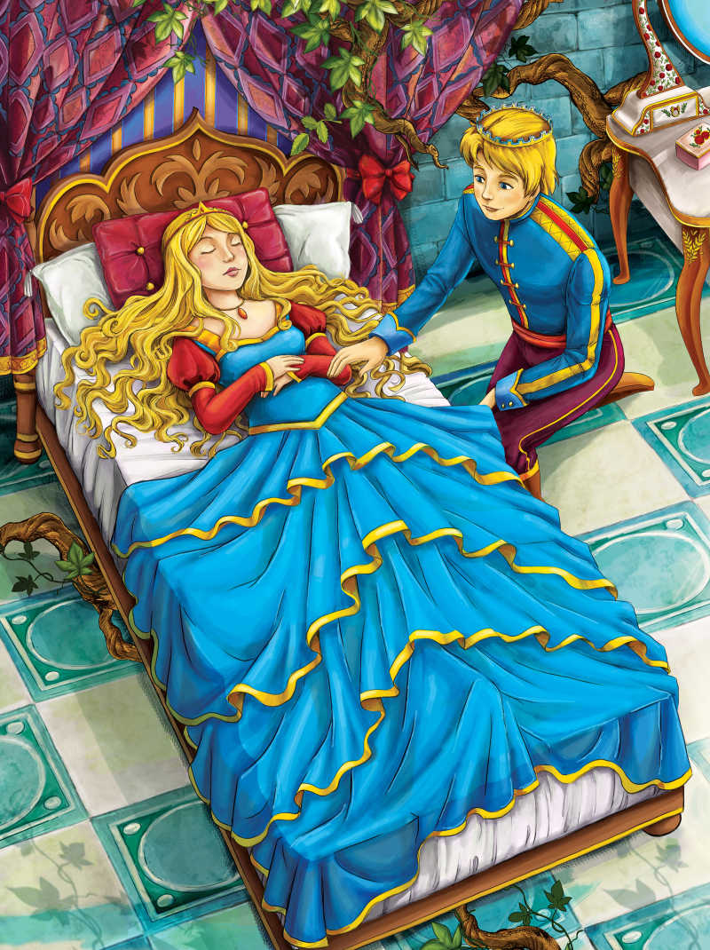 睡美人里的王子和公主
