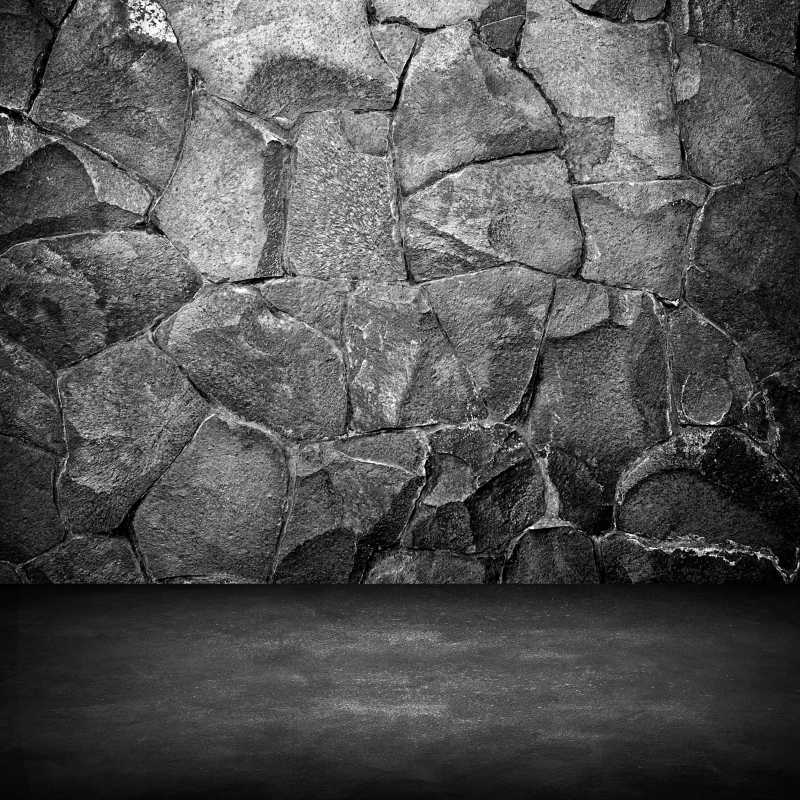 灰色的石头墙