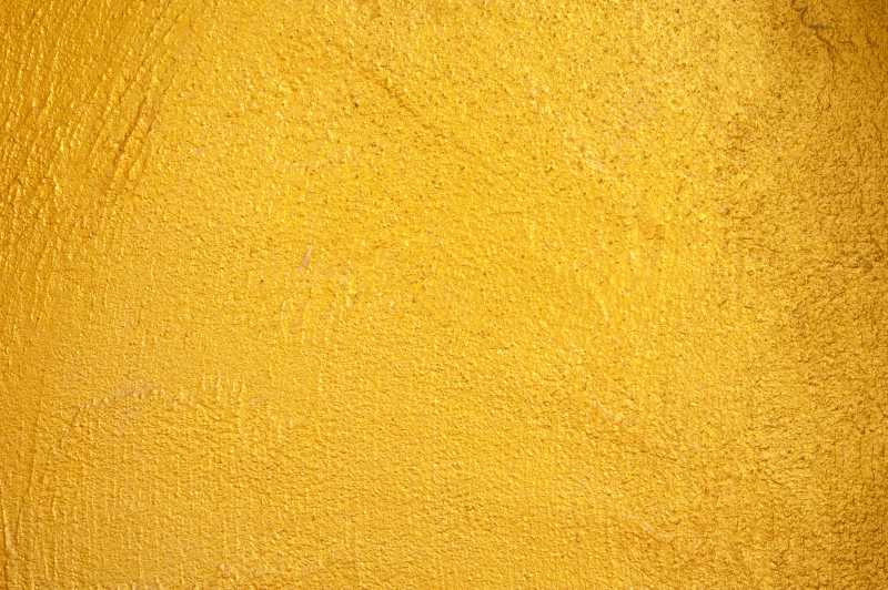 金黄色水泥墙体背景