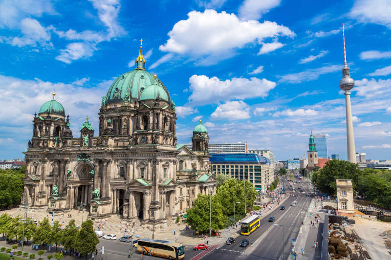 美丽恢宏的柏林大教堂