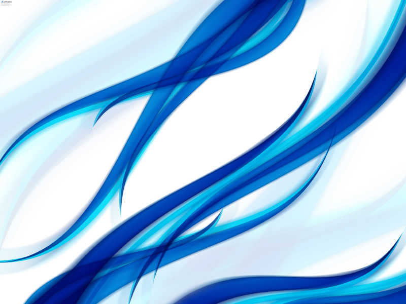 创意的蓝色抽象波浪背景设计