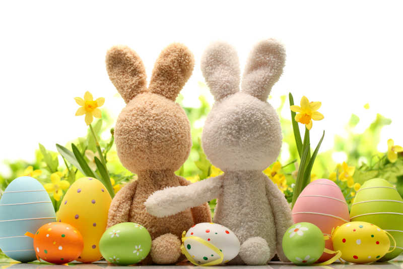 小兔子和复活节彩蛋