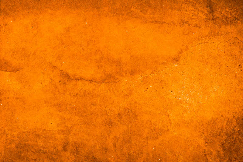 橙色水泥墙背景