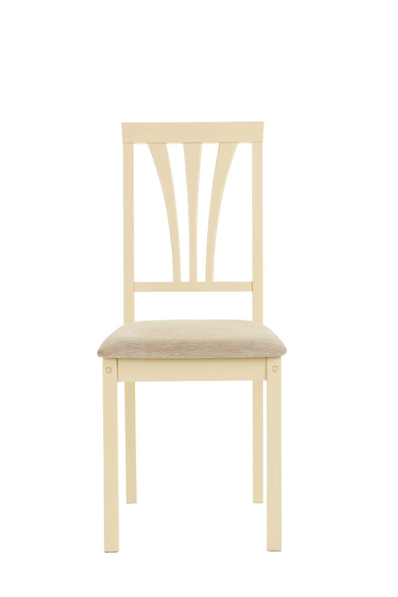 白色背景下的木椅
