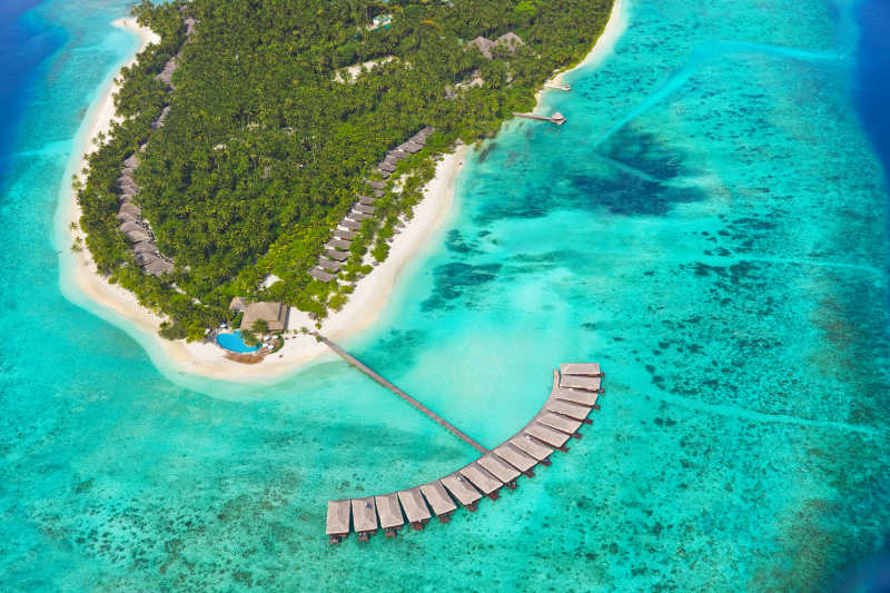 马尔代夫的海岛美景