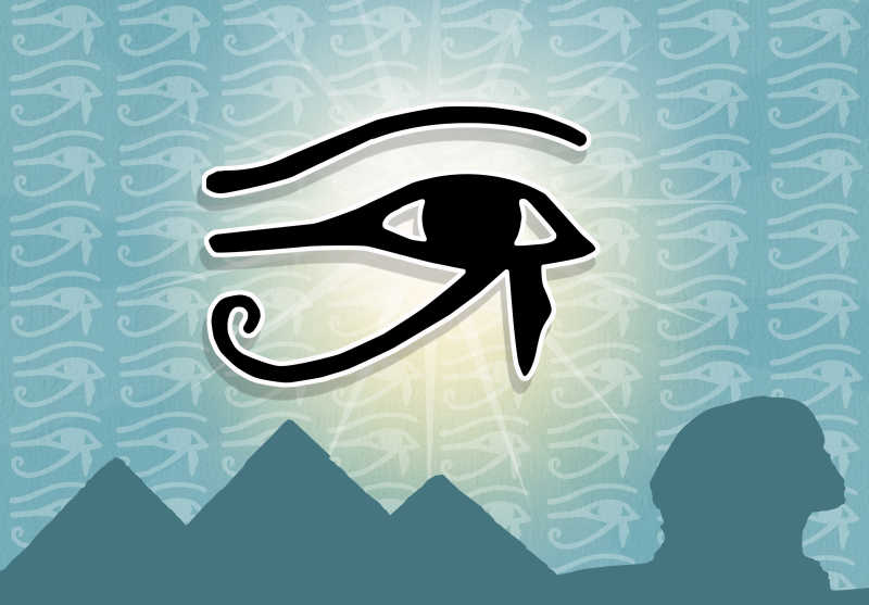 埃及的荷鲁斯之眼守护符