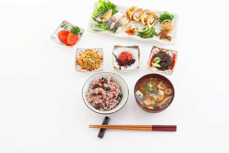 营养丰富的日式料理