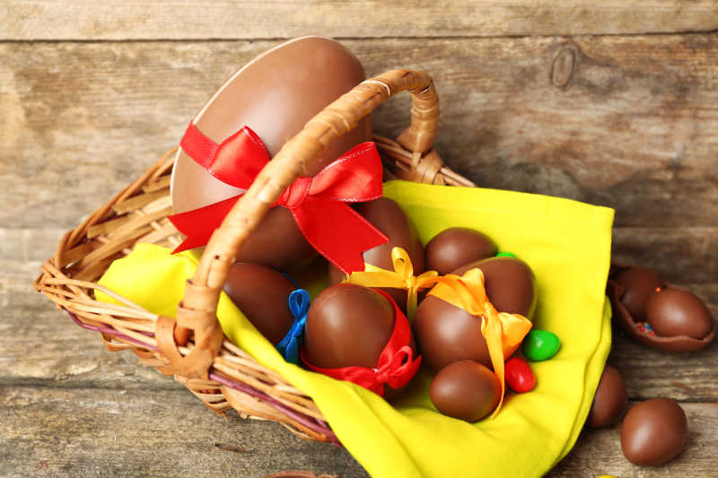 巧克力复活节彩蛋