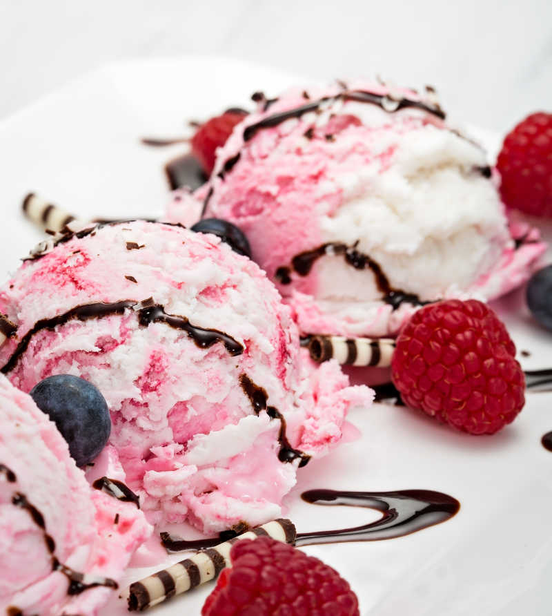 树莓冰激凌