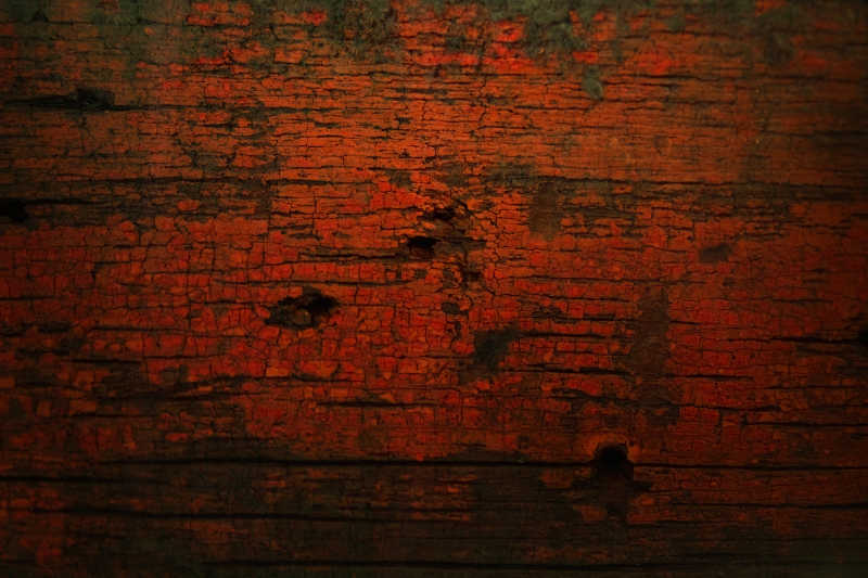 红色木制板纹理背景