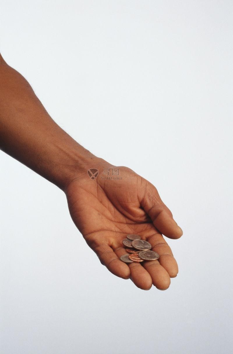 手里的硬币