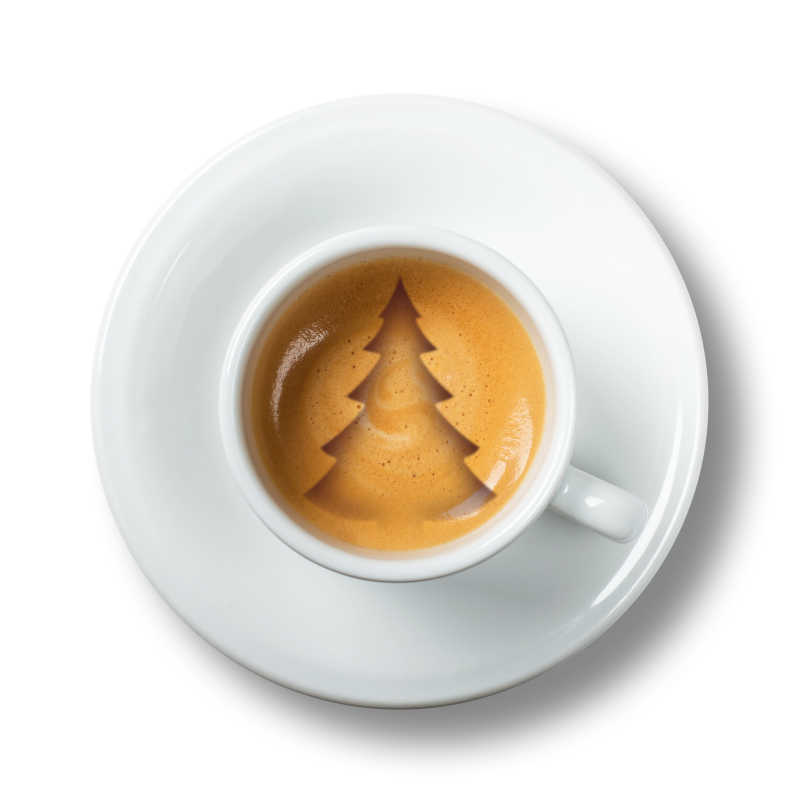 圣诞主题咖啡