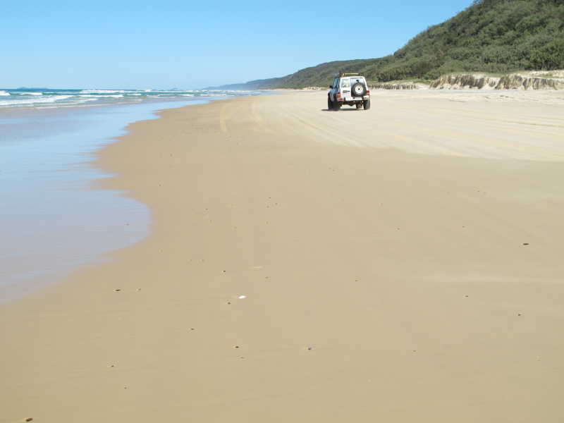 昆士兰澳大利亚弗雷泽沙岛海滩